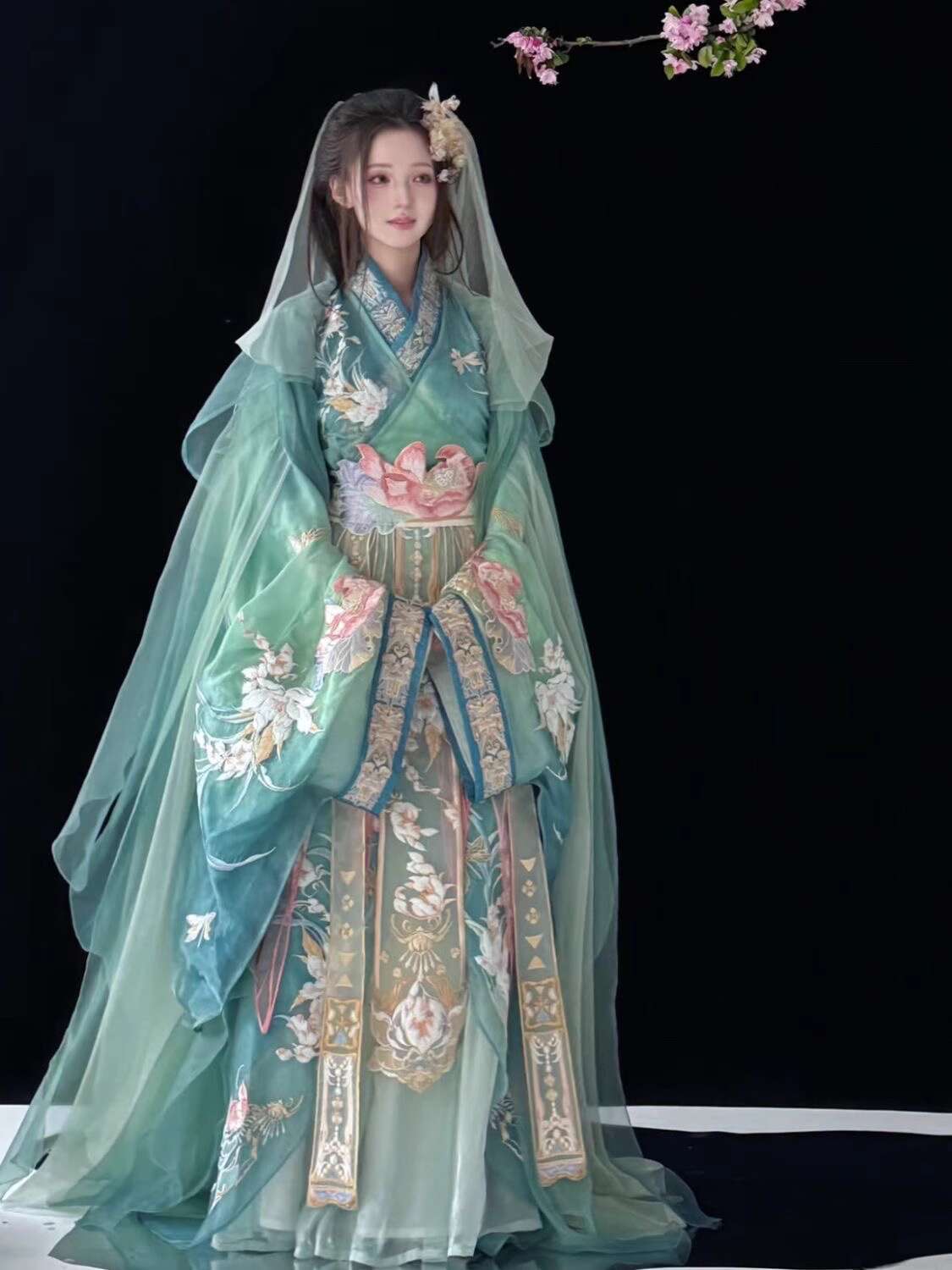 Embroidery Knit - Новый Fiesta Carnival Хэллоуин Косплей Hanfu