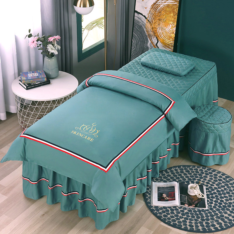 Embroidery Quilt Cover - Xuancai, 4 шт., кресло для салона