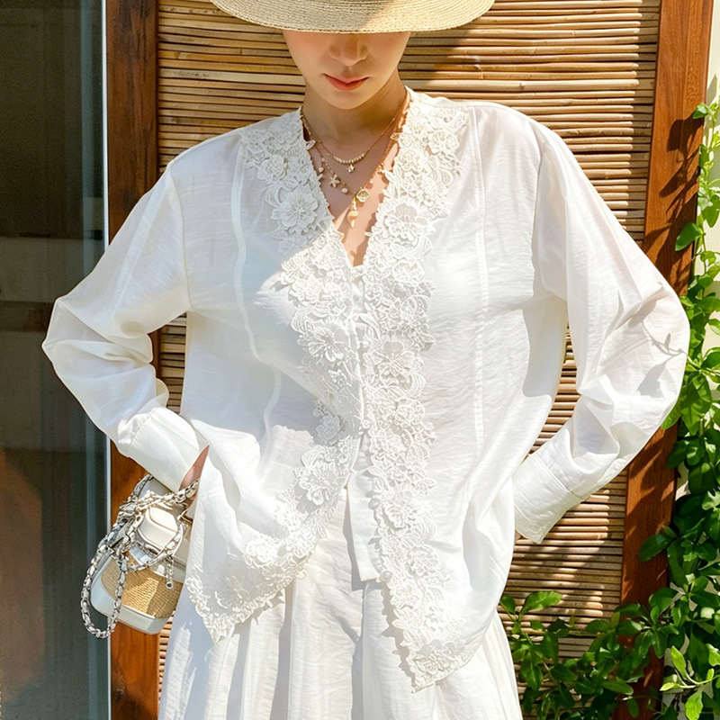 Новая женская блузка в француз – обзор и цена Embroidery Yellow