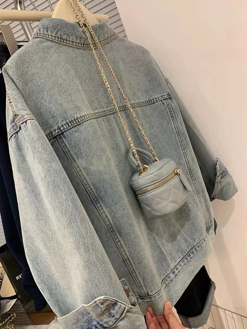 Джинсовое пальто женское Y2k в – обзор и цена Embroidery Jacket Jeans