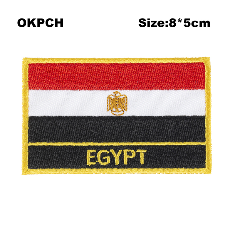Нашивки с вышивкой флага Египт – обзор и цена Embroidery In Egypt
