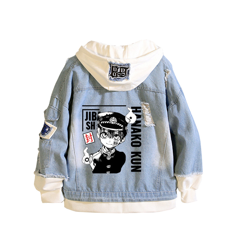 Унитаз обтягивающий Hanako-kun – обзор и цена Embroidery Jacket Jeans