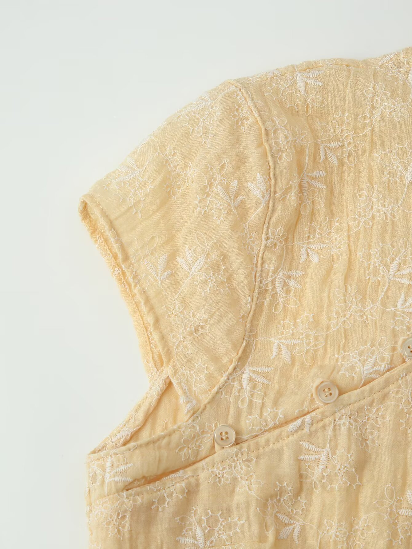 Женская желтая блузка-ципао с  – обзор и цена Embroidery Yellow