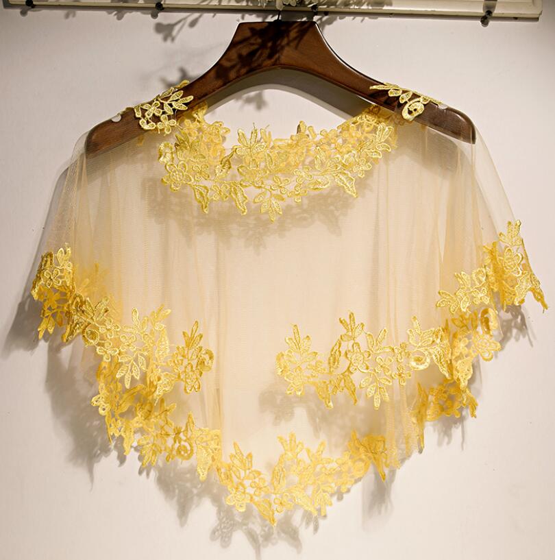 Женская весенне-летняя пашмина – обзор и цена Embroidery Yellow