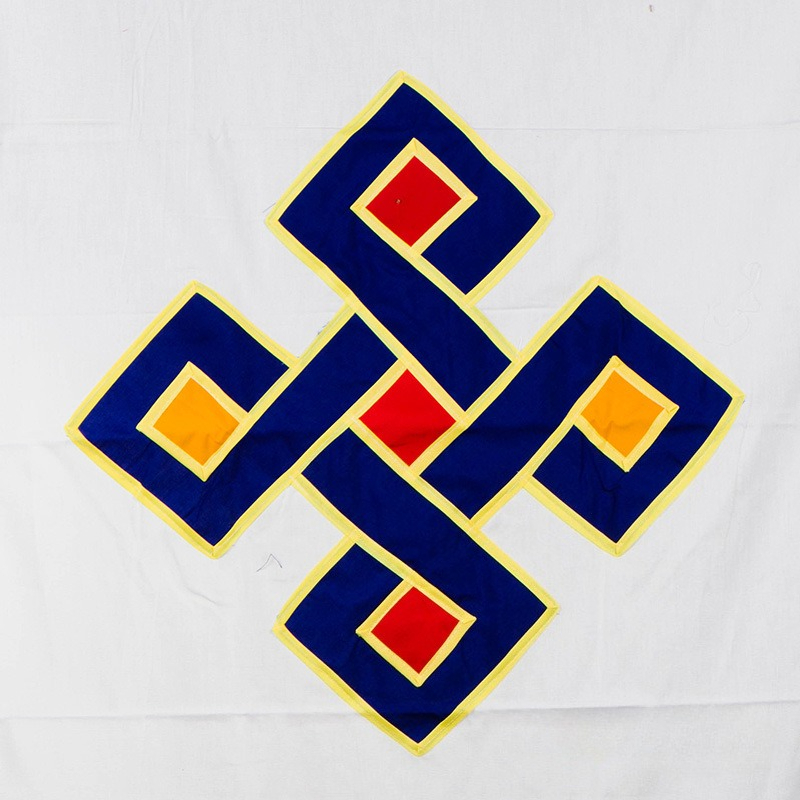 Тибетский буддийский дверной з – обзор и цена Embroidery Knot