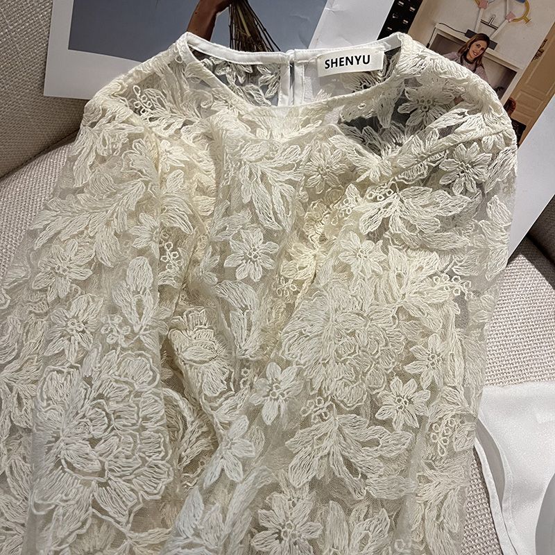MEXZT элегантные прозрачные бе – обзор и цена Embroidery Uniforms