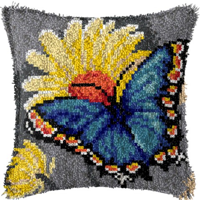 Набор крючков-защелок с цветко – обзор и цена Printed Embroidery Kit