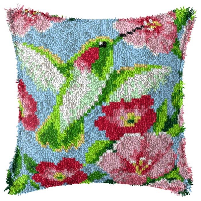 Набор крючков-защелок с цветко – обзор и цена Printed Embroidery Kit