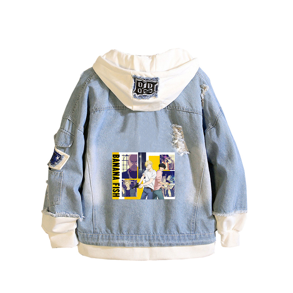 Джинсовая куртка BANANA FISH,  – обзор и цена Embroidery Jacket Jeans