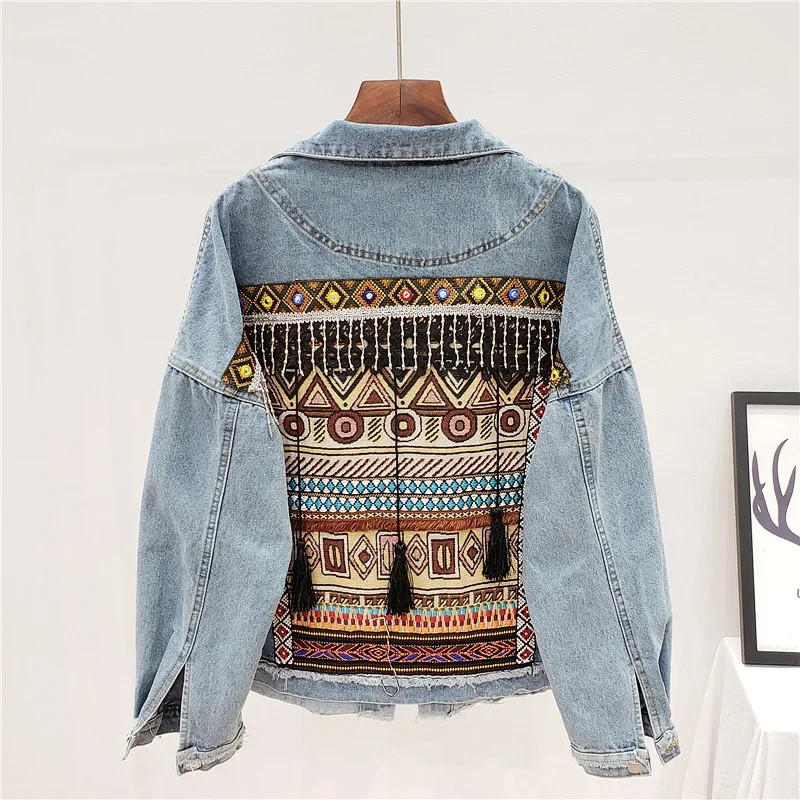 Джинсовая куртка с вышивкой и  – обзор и цена Embroidery Jacket Jeans