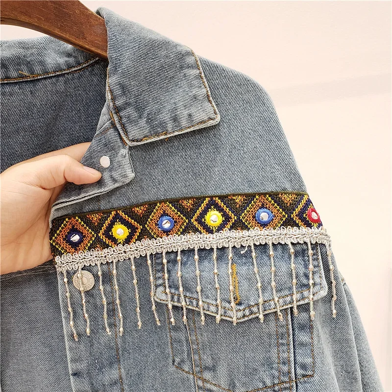 Джинсовая куртка с вышивкой и  – обзор и цена Embroidery Jacket Jeans