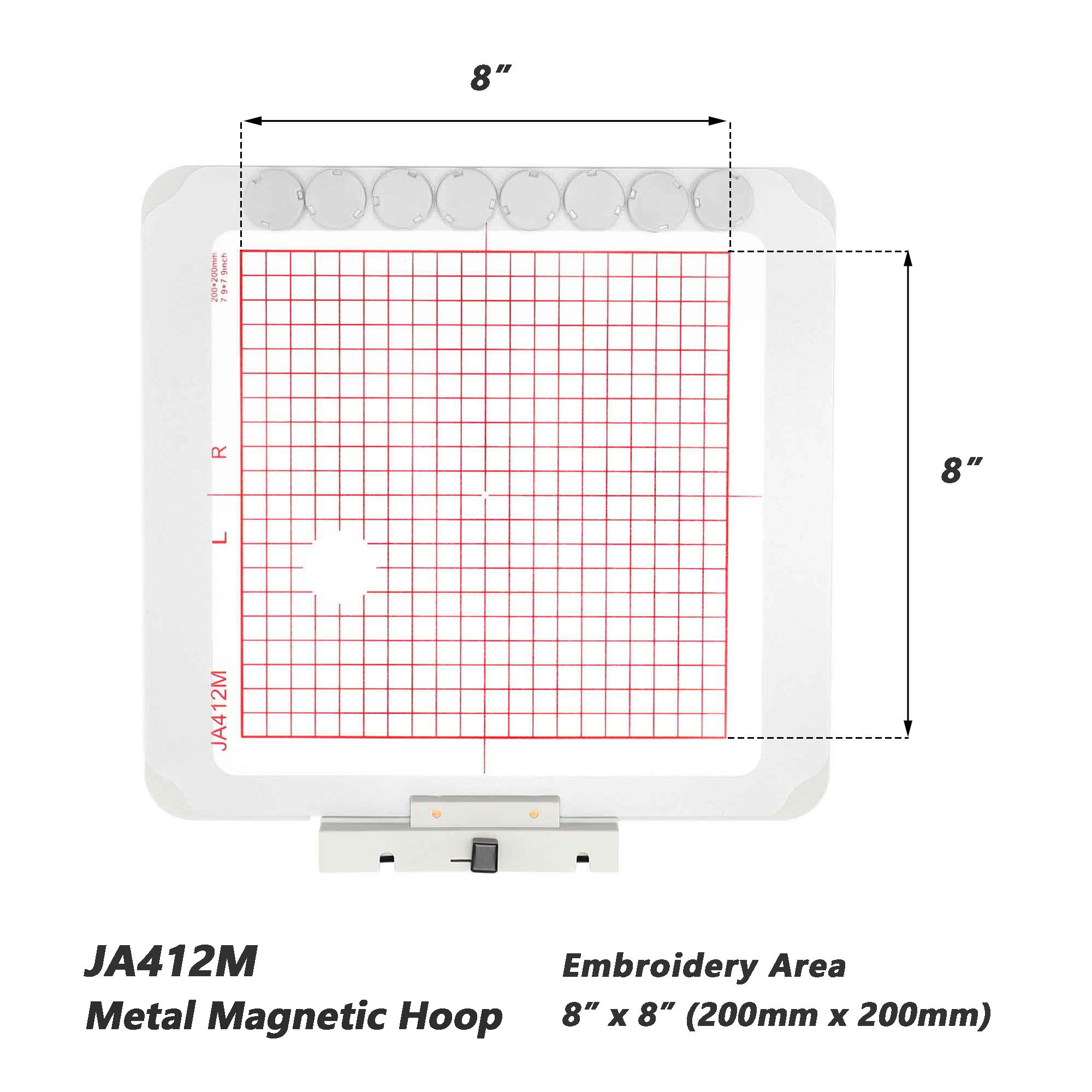 Магнитный обруч для Janome MC  – обзор и цена Embroidery Generator