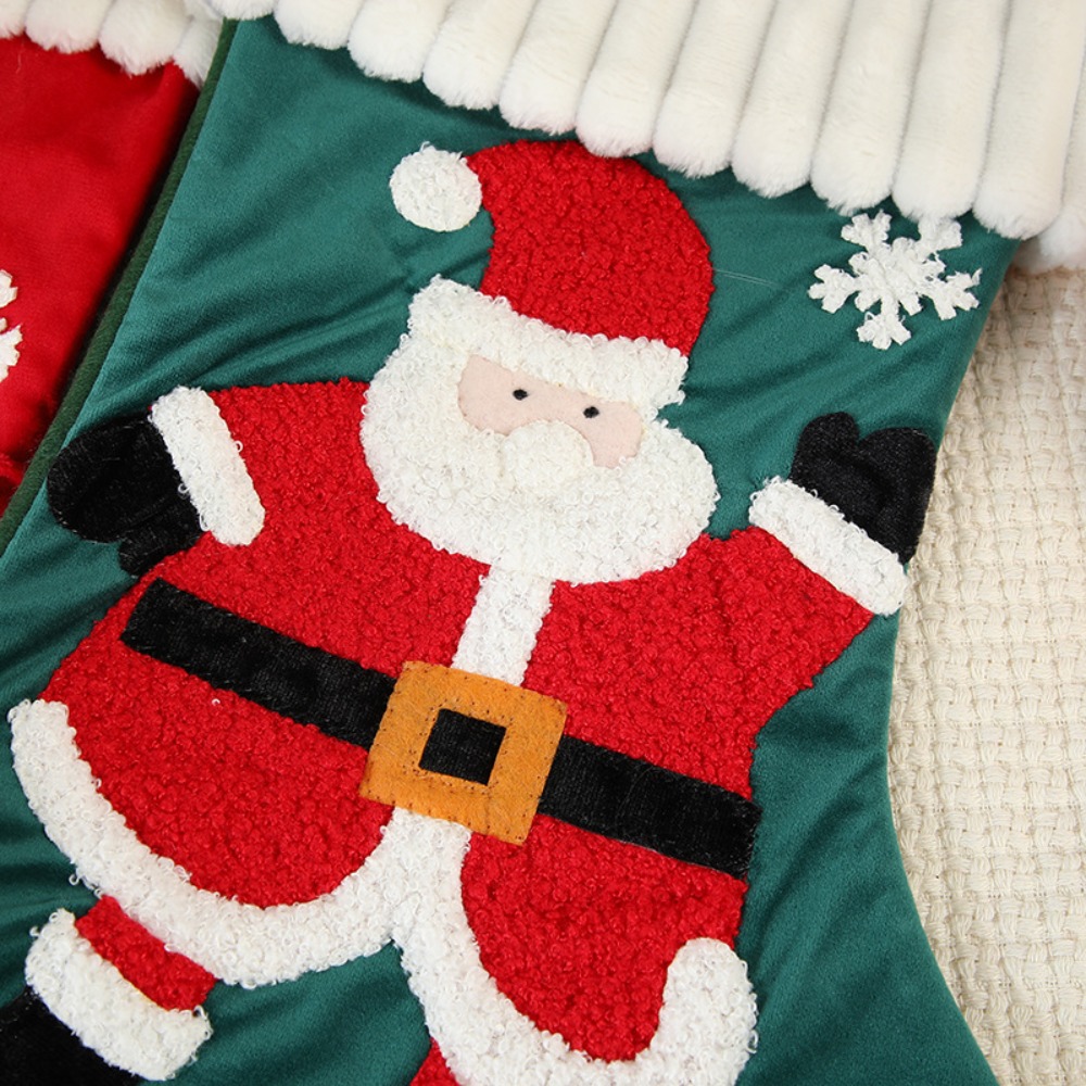 Подвесной вышитый рождественск – обзор и цена Embroidery Xmas Stocking