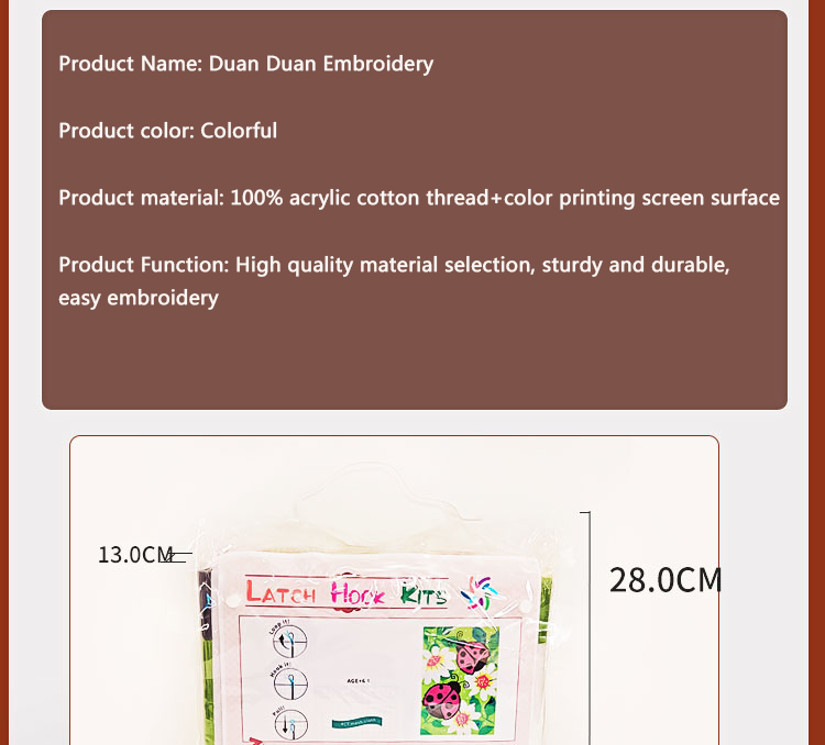 Комплект крючков для защелки п – обзор и цена Printed Embroidery Kit