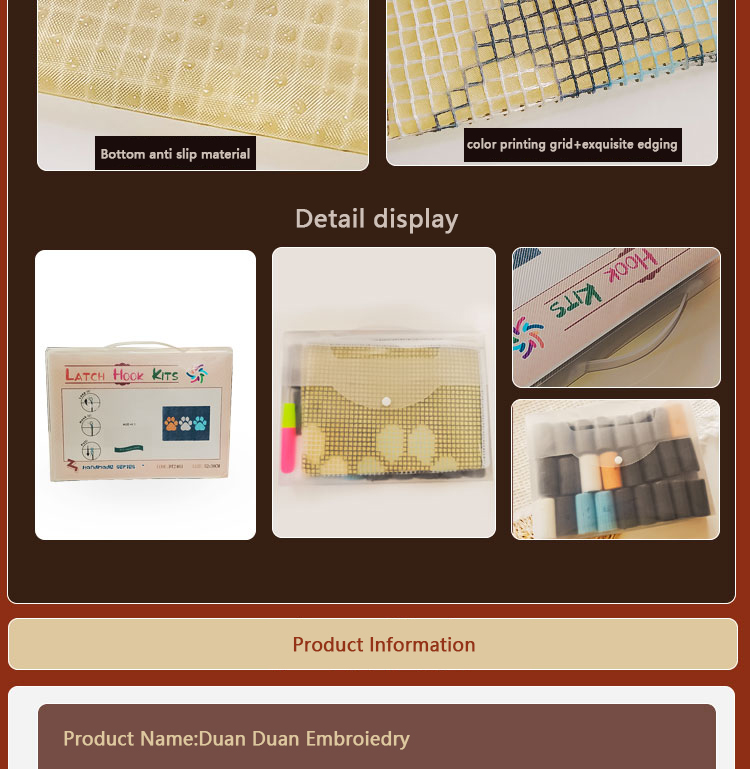 Цветы новый комплект крючков-з – обзор и цена Printed Embroidery Kit