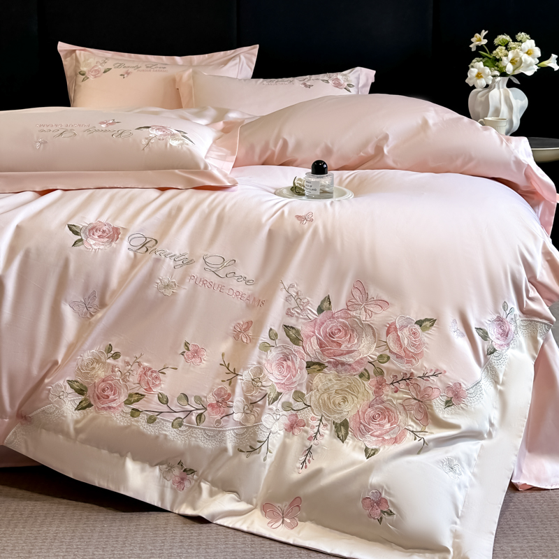Комплект постельного белья из  – обзор и цена Embroidery Quilt Cover
