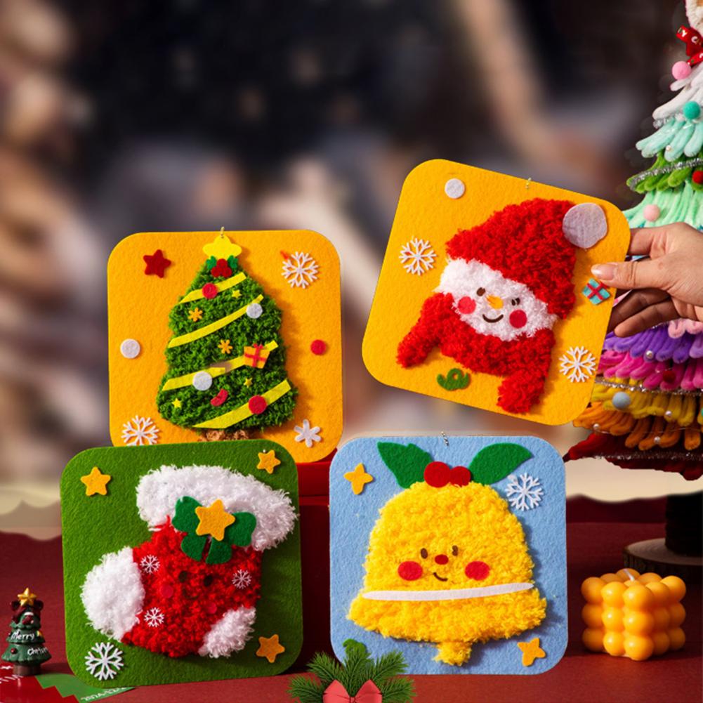 20 см набор для рождественской – обзор и цена Embroidery Xmas Stocking