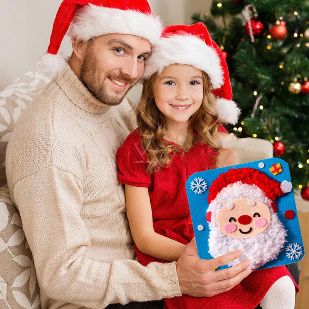 20 см набор для рождественской – обзор и цена Embroidery Xmas Stocking