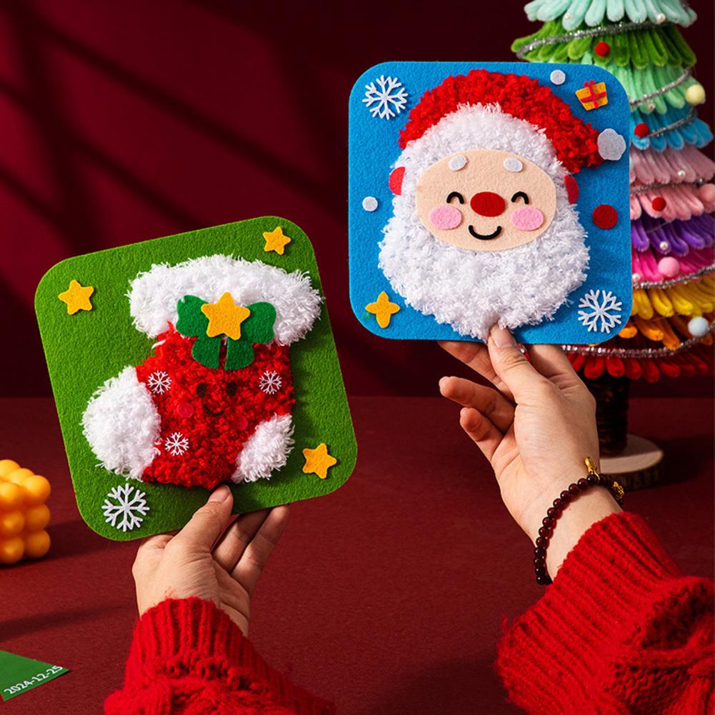 20 см набор для рождественской – обзор и цена Embroidery Xmas Stocking