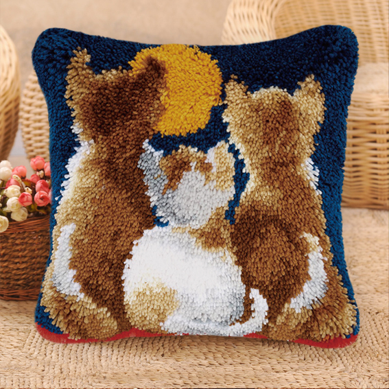 Набор для вышивания ковриков и – обзор и цена Printed Embroidery Kit