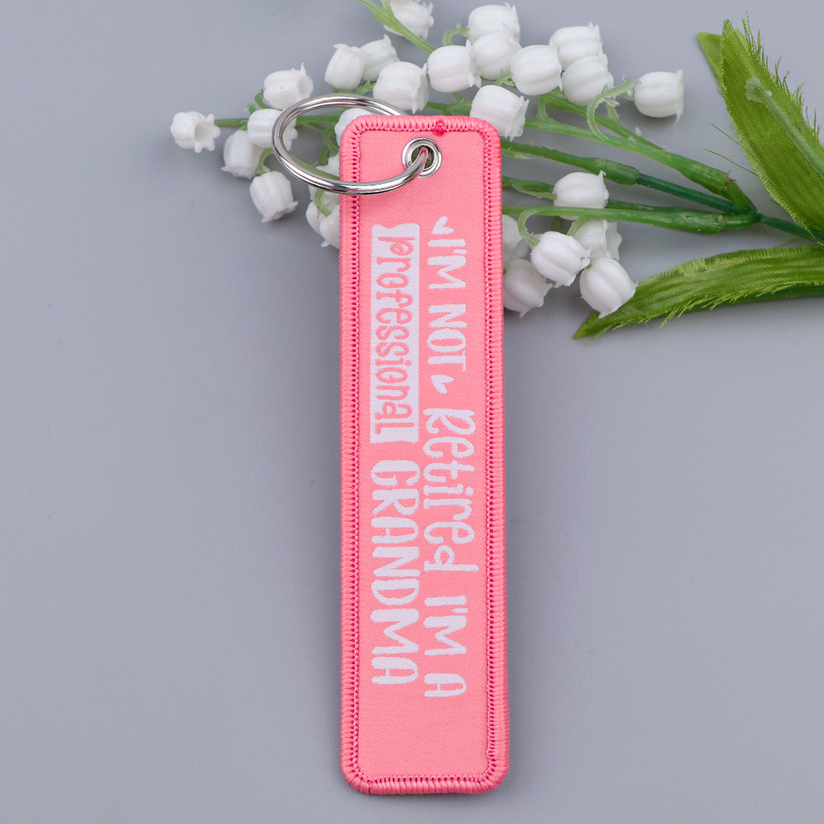 Брелок с вышивкой «Живи, люби, – обзор и цена Embroidery Quote
