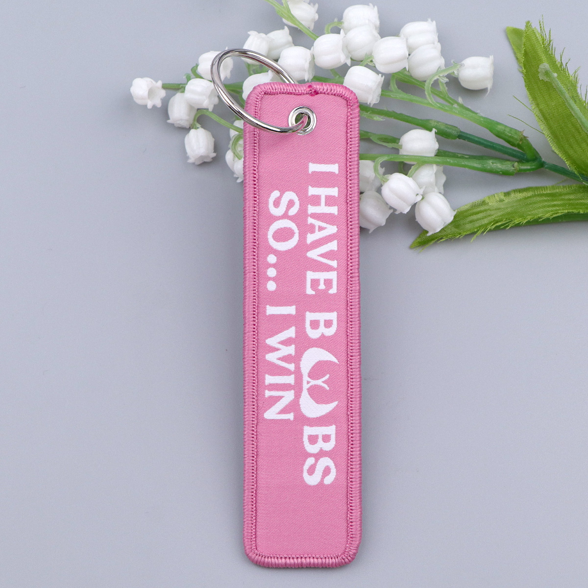Брелок с вышивкой «Живи, люби, – обзор и цена Embroidery Quote