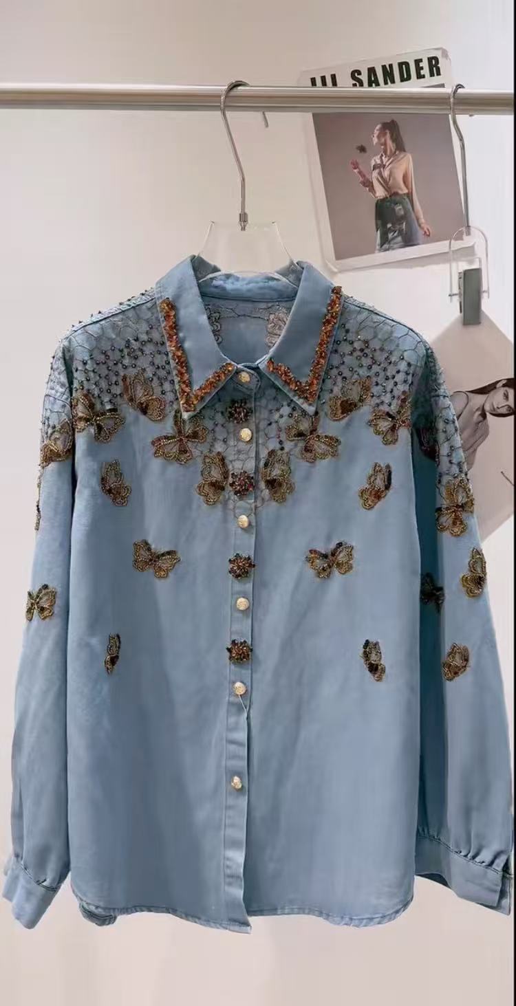 Роскошная джинсовая куртка в с – обзор и цена Embroidery Jacket Jeans