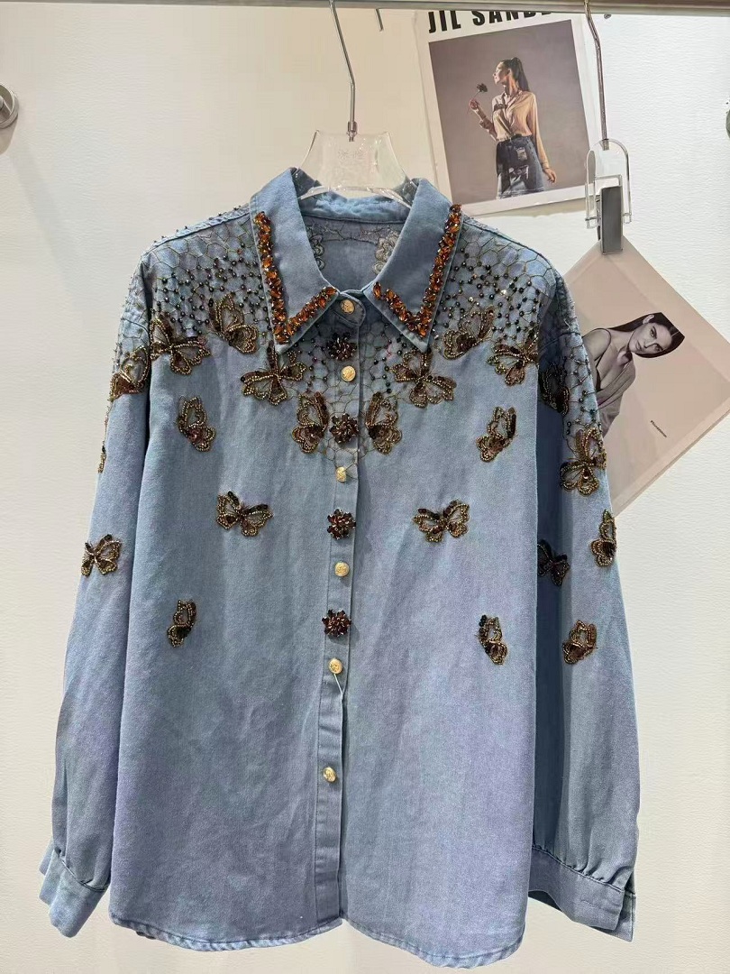 Роскошная джинсовая куртка в с – обзор и цена Embroidery Jacket Jeans
