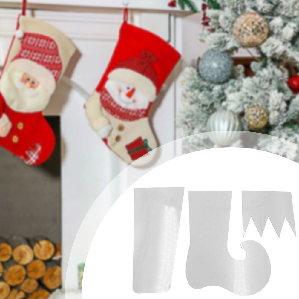 Шаблон рождественского чулок E – обзор и цена Embroidery Xmas Stocking