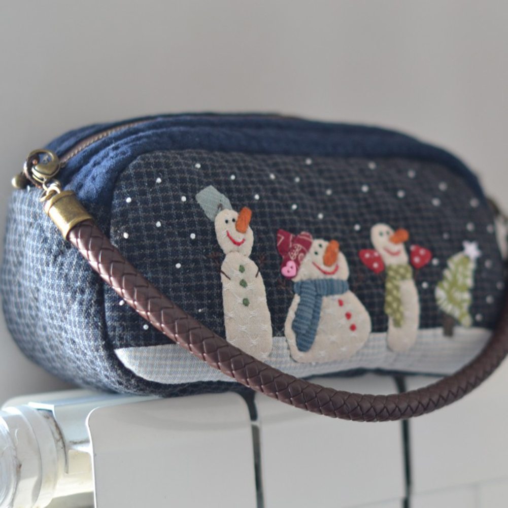 DIY снежная сумка на плечо, ло – обзор и цена Embroidery Xmas Stocking