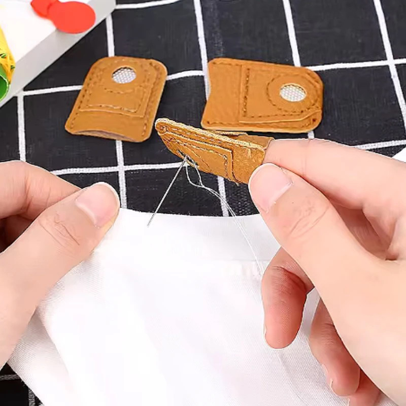 Кожаный наперсток-накладка для – обзор и цена Embroidery Quilt Cover