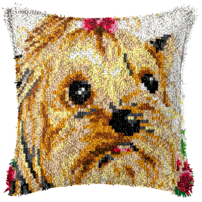 Милые животные, крючок-защелка – обзор и цена Printed Embroidery Kit