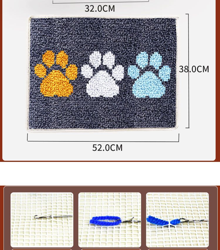 Наборы крючков для вышивки, не – обзор и цена Printed Embroidery Kit